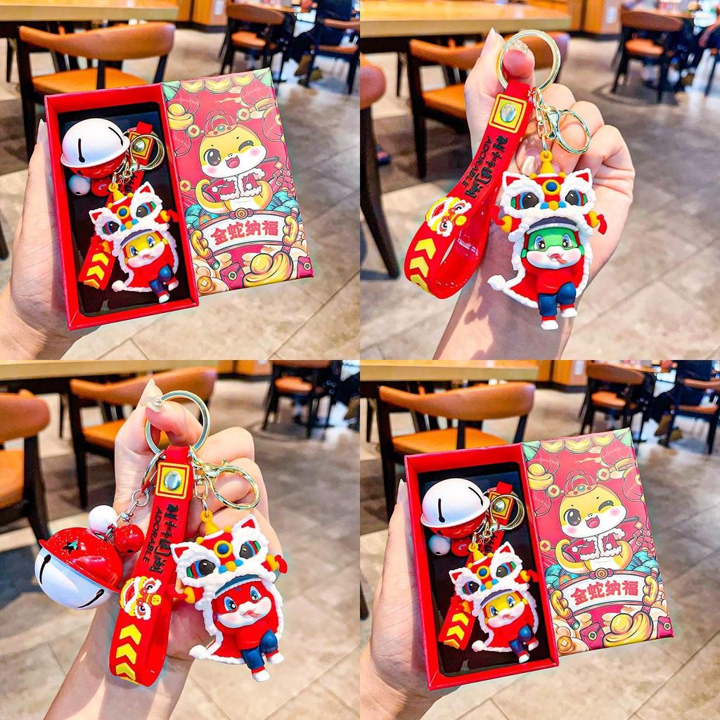 Игривый мультяшный брелок-змейка, коллекционный силиконовый брелок, идеально подходящий для праздников с друзьями и семьей