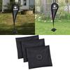 Pack of 3 Reusable Flag Sand Bags for Swooper Feathered Flags Waterproof Design Flag Poles Base Weights for Stability