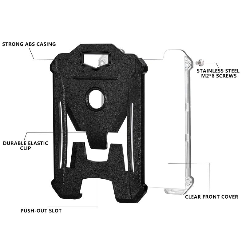 Badge Reel Clip Retractable Holder for Credit Card with ID Badge Holder for Professional Office Settings