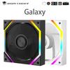 Jungle Leopard Galaxy Prism XH Потоковые Бегущие Огни Вентилятор для Корпуса ПК 120мм ARGB Циклический Зеркальный Световой Эффект PWM Охлаждающий Вентилятор
