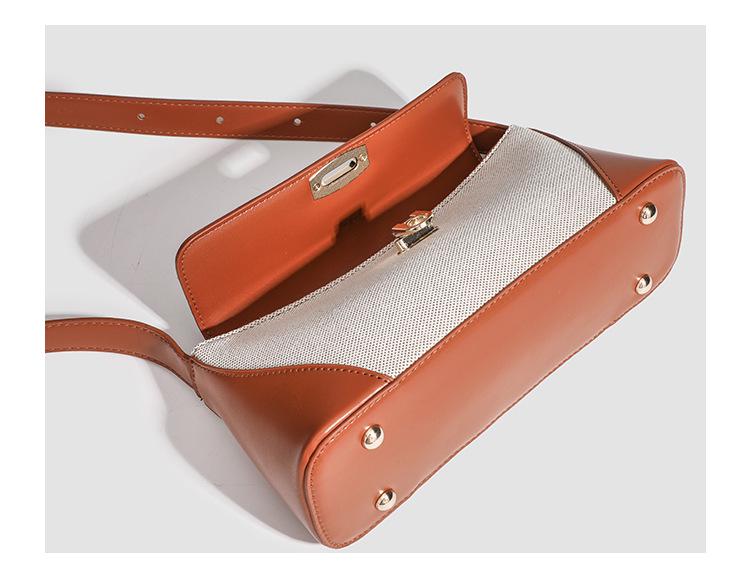 2024 Летняя Высококлассная Сумка-багет через плечо с цветными блоками