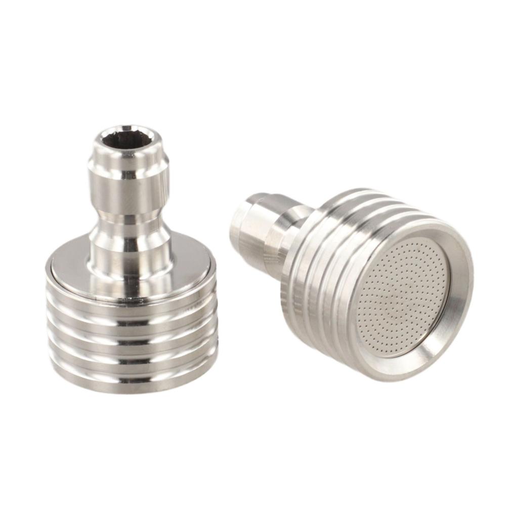 2 Pack Pressure Washer Nozzle Tips Made of Stainless Steel for Soft Wash Use with 1/4 Quick Connect Compatibility