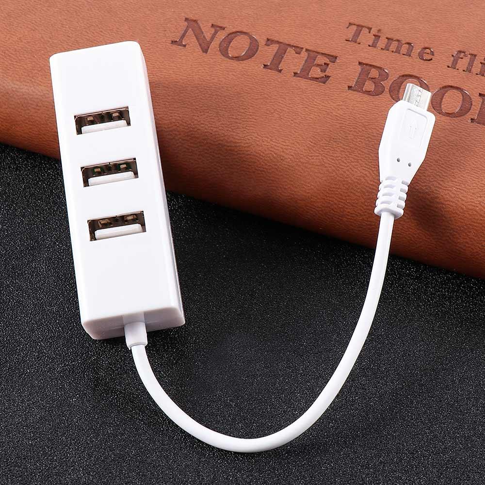 Universal USB 2.0 4 Ports Micro USB USB To OTG Extension Cable Adapter Converter Charging Cable