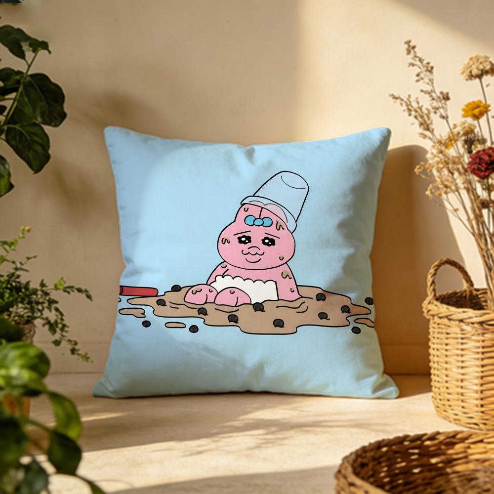 Fashion OOpanchu Usagier Cushion Cover Versatile DoubleSided Pillow Case Fit for Sofa Bed Car Daily Decor