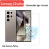 Samsung S24 Ultra/S23 Plus: Tempered, Frosted, Blue Light Filter Protective Screen.