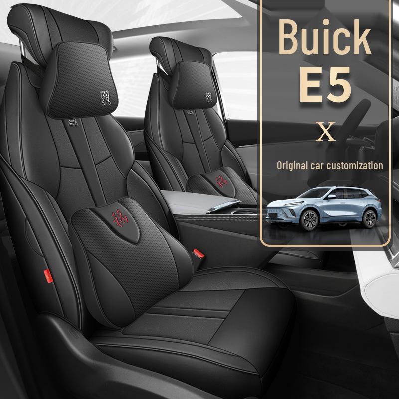 MWG Buick E5 Leather Sport Seat Cushion Cover - All-Season, Stylish, and Tailored Fit