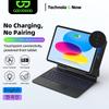 Умный чехол-клавиатура с Pogo-контактами для iPad Air 11 M3 для iPad Air 6 11 Pro 11 - Air 4 Air 5 10.9 Клавиатура с трекпадом