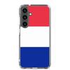 Coque Téléphone - Samsung - Galaxy S24 Ultra - Drapeau France - Souple - Multicolore