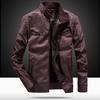 Young Men's Leather Jacket Fashion Casual Locomotive PU Leather Jacket Men's Thin Leather Jacket Men's Coat