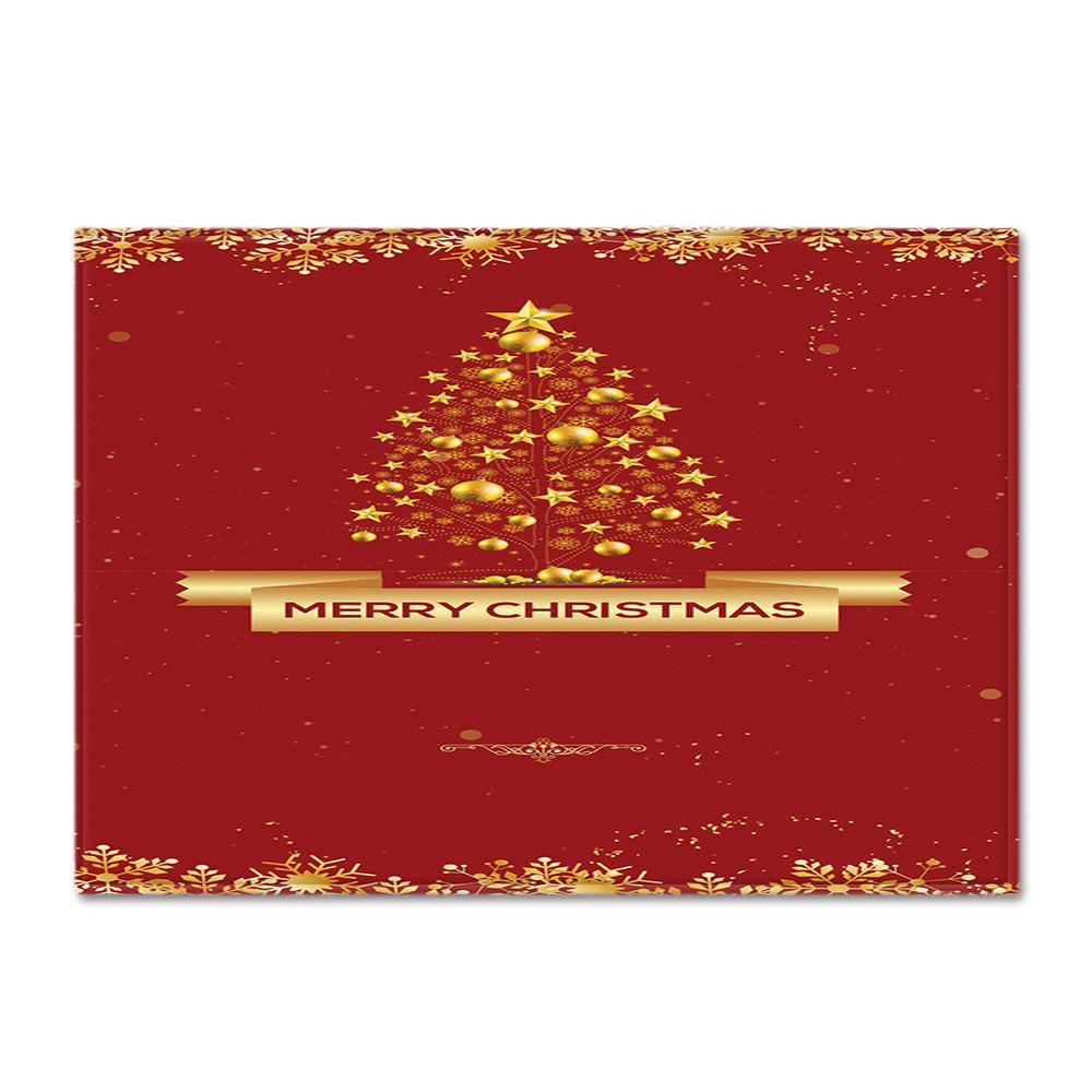Christmas Living Room Floor Mat Bedroom Dining Room Carpet Carpet Doormat