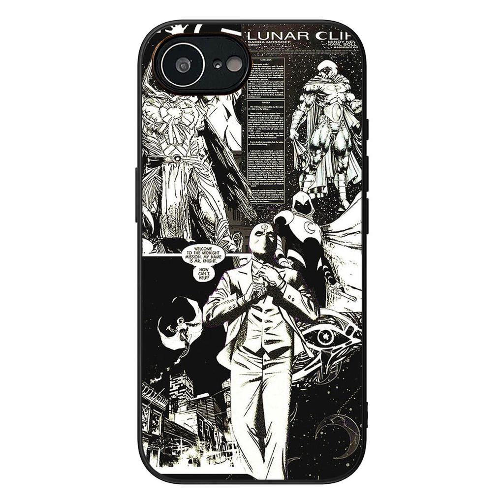Moon Knight Marvels Marc Spector Phone Case for Samsung Galaxy S22 S21 S20 FE Ultra Plus A35 A36 A37 A33 A34 A04 A71 Cover