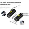 Black Mini Cigarette Lighter Battery Free Liquid Portable and Windproof for Outdoor Use Plug and Play Type - C Mini Igniter