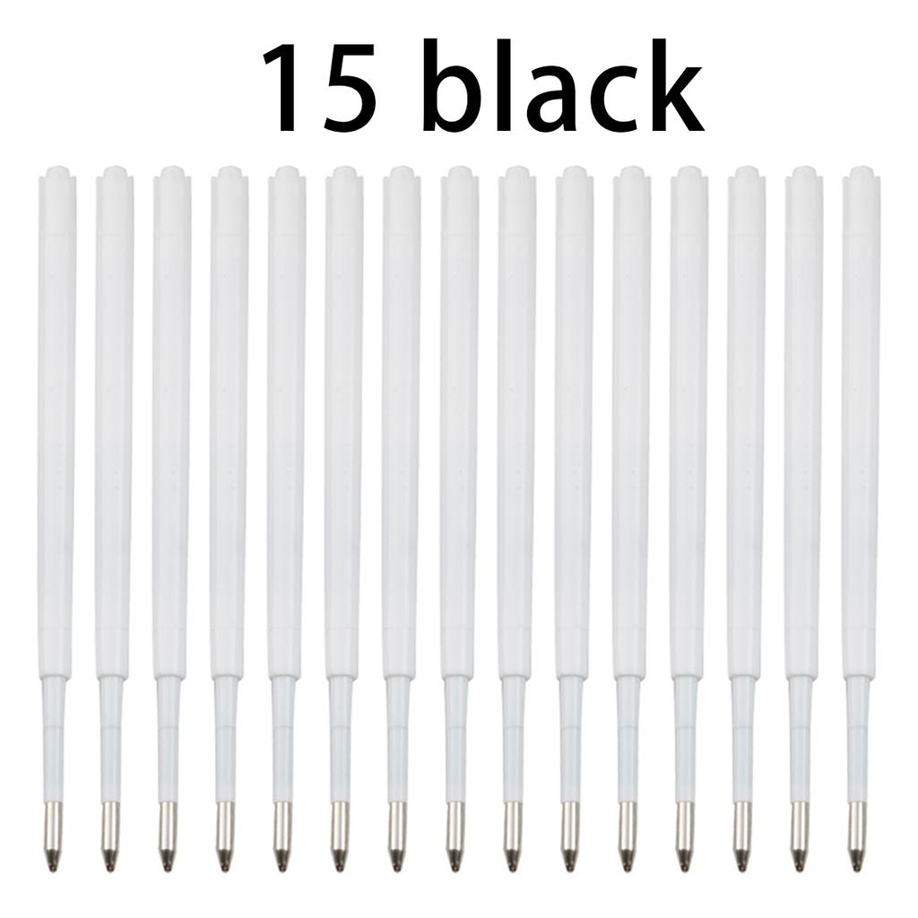 10-20pcs 0.7MM Ballpoint Pen Plastic G2 Refills Blue/Black Ink for Pens Writting Parts Office Stationery