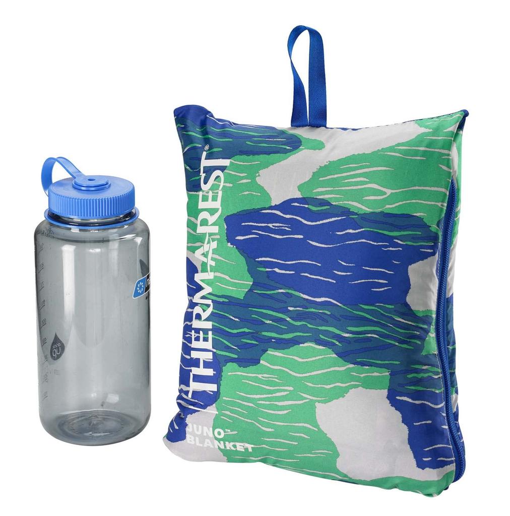 THERMAREST Одеяло для кемпинга на открытом воздухе Juno Blanket Tide Pool 183 x 114 см, японское 30268 [Оригинальный продукт]
