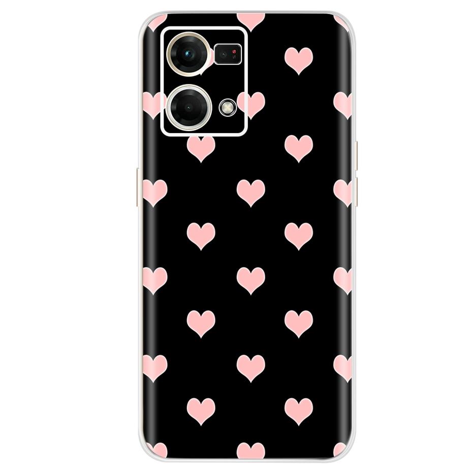 Для Oppo F21 Pro 4G Чехол Oppo Reno7 CPH2363 Цветной Расписной Чехол Мягкий Силиконовый Чехол Для Oppo Reno7 Reno 7 F21 Pro Fundas Coque