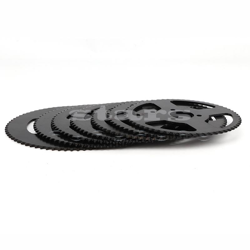 62 64 66 68 70 72 74 76 78T 80T Tooth 25H 26MM Rear Sprocket Mini Moto ATV Quad Dirt Pit Pocket Bike Chopper 47CC 49CC Parts