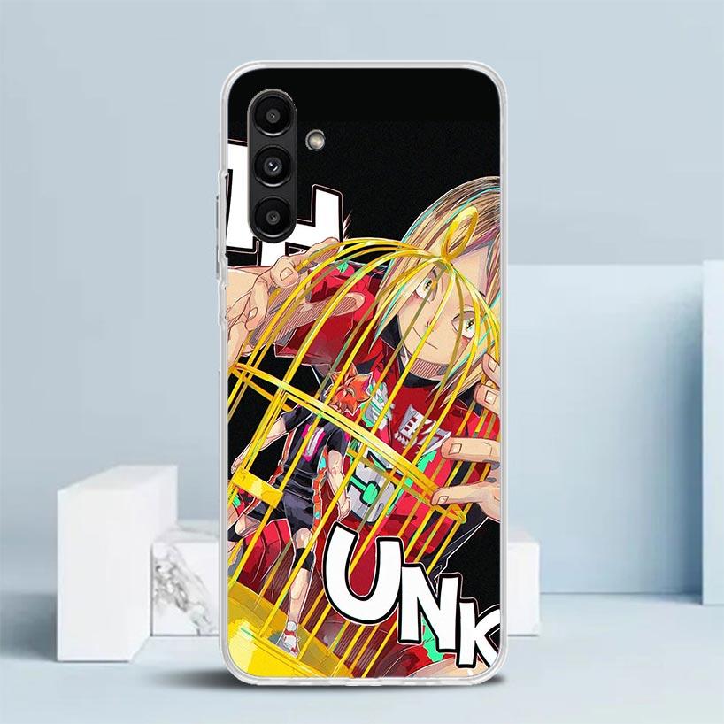 Чехол для телефона Haikyuu Oya Волейбол Аниме для Samsung Galaxy A17 A37 A57 A16 A15 A14 A13 A56 A55 A54 A53 A36 A35 A34 A33 A26 A25 A
