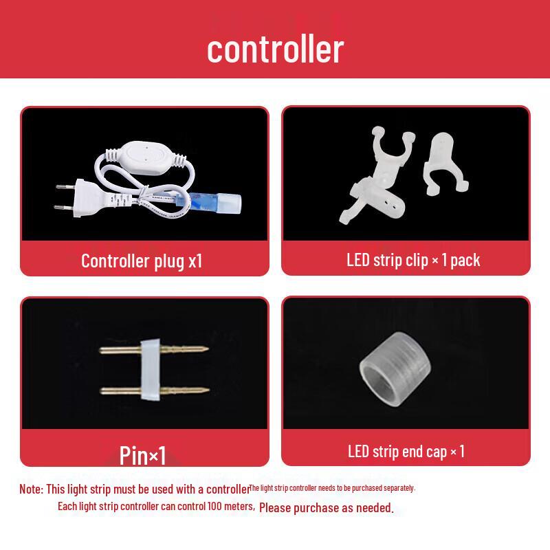 Круглая водонепроницаемая светодиодная неоновая лента Beigong 360 градусов