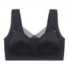 Seamless Silk Sports Bra: Anti-Sag, Fixed Cup, Wireless Design with Beautiful Back