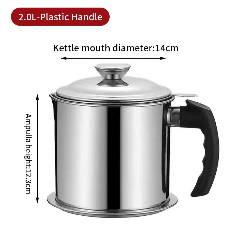 Кастрюля из нержавеющей стали для фритюра темпуры, картофеля фри, фритюрница, дуршлаг, сковорода для жарки курицы, кухонный инструмент, фритюрница, масляный фильтр