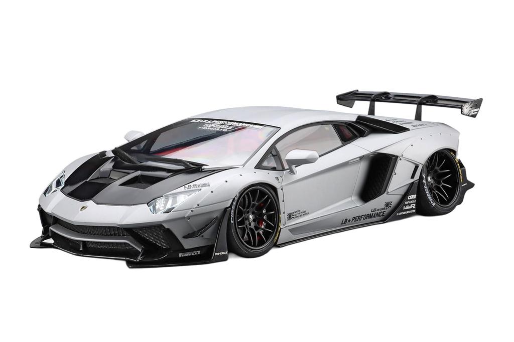 Aoshima Bunka Kyozai Liberty Walk 19 LB Works Lamborghini Aventador Limited Edition 1 Plastic Model (AOSHIMA) 1/24 No. Ver.
