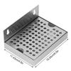 Stainless Steel Beer Drip Tray With Lid Drip Pan Kitchen Utensils Wall Mounted Tray  Cafe