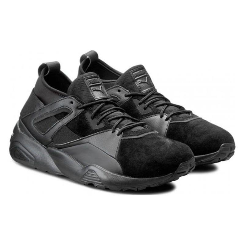 Puma Bog Sock Мужские Повседневные Низкие Кроссовки Черные Удобные 362038-01