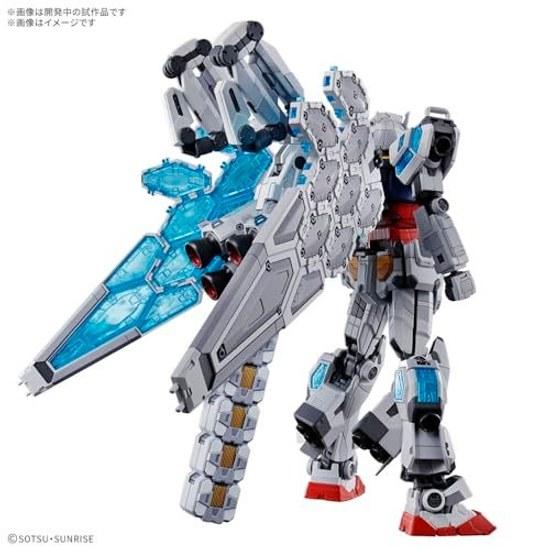 BANDAI SPIRITS EXPO2025 RX-78F00 E Gundam (EX-001 Стеклянное перо оборудование) Пластиковая модель в масштабе 1:144, окрашенная на заводе