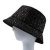 Glitter Diamond Sparkly Bucket Hats Fashion Sun Cap Packable Outdoor Fisherman Hat for Women and Men