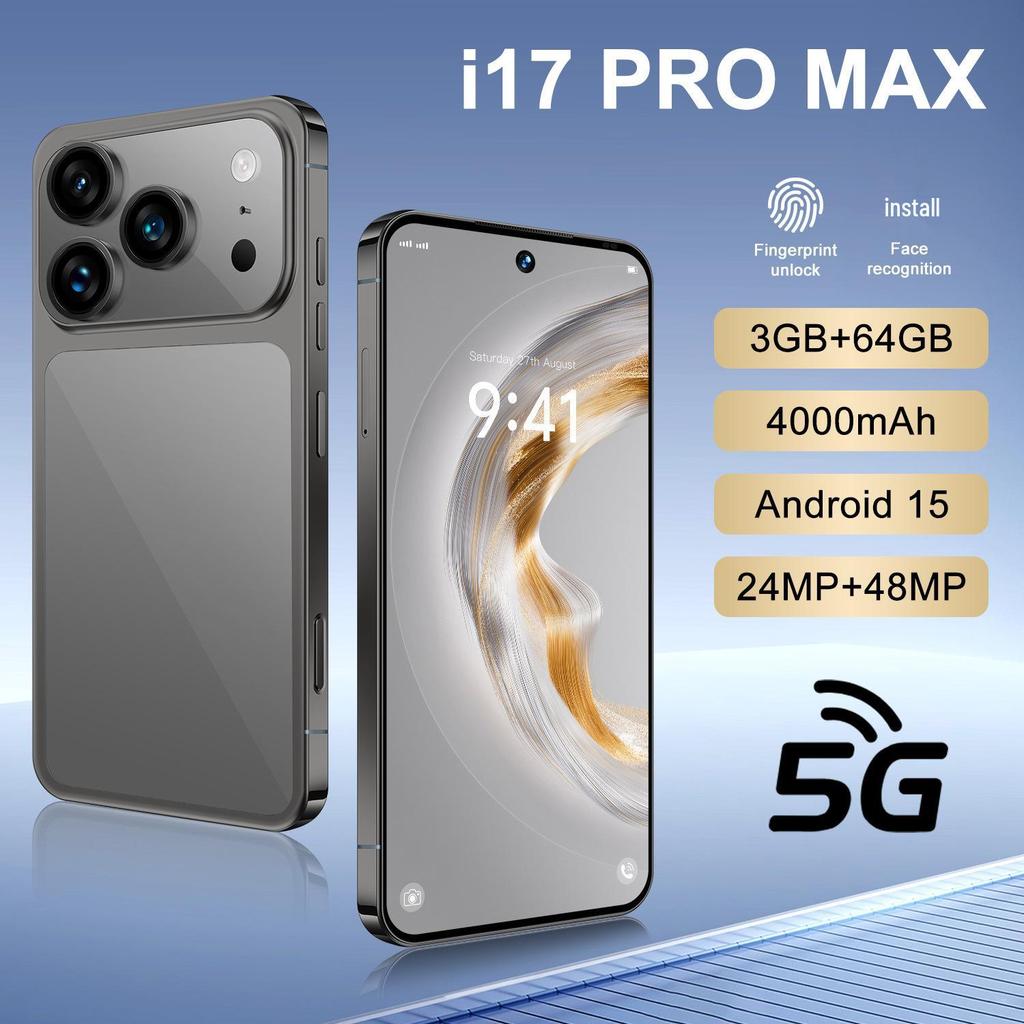 A17 Pro Max 5G Android Смартфон 7,3-дюймовый (16+1Т)