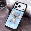 Cartoon Painting Animal Koala Phone Case For iPhone 17 16 15 14 13 12 11 Pro Max Plus 17Air Soft Silicone Cover