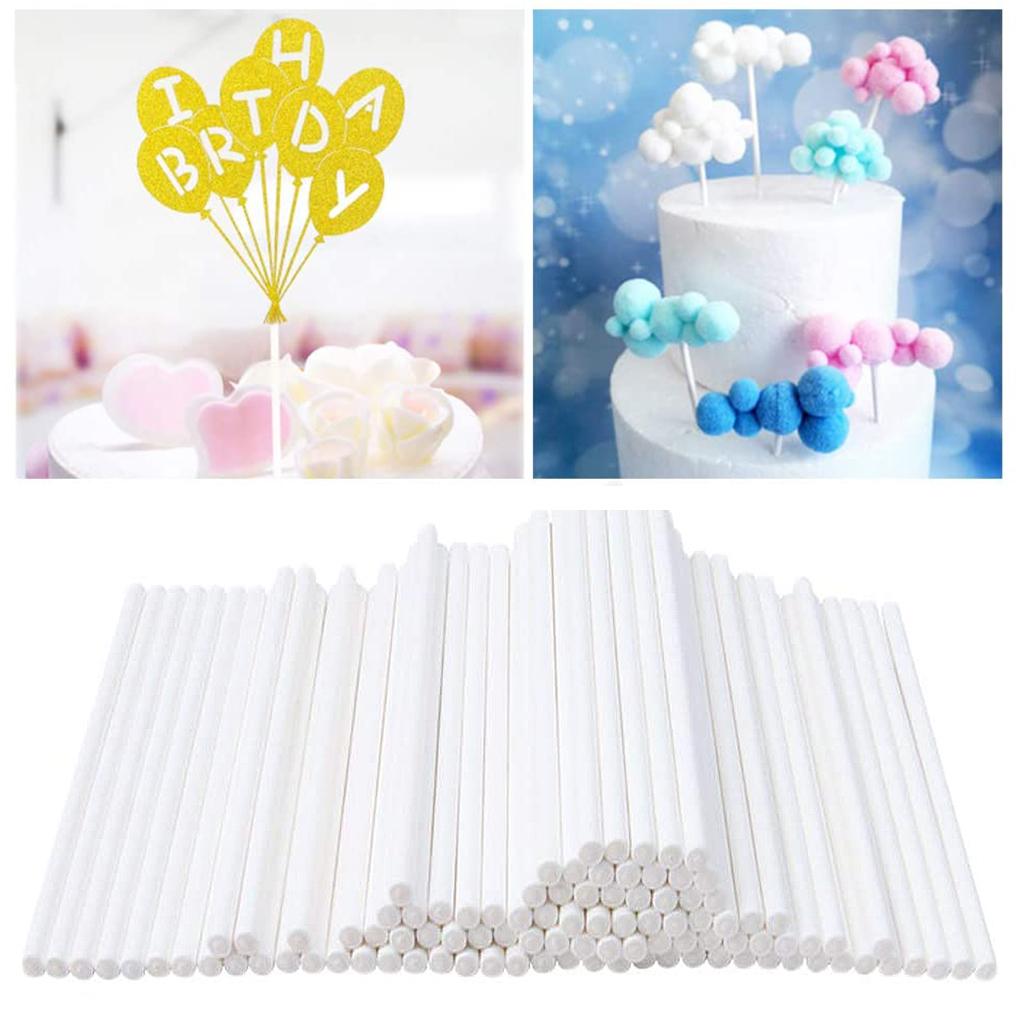 100 шт./пакет палочки для леденцов бумажные палочки для торта DIY кухонные конфеты шоколадные стержни