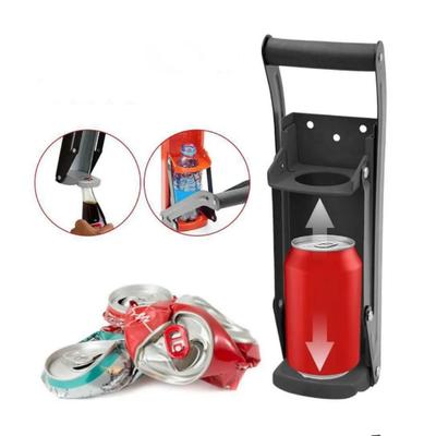 Space-saving Can Crusher Wall-mounted Beer Pull Can Crusher Heavy Duty Can Presser Soda Can Bottle