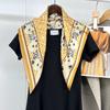 Silk Silk Scarf Versatile Spring And Summer Square Scarf 100% Mulberry Silk Plain Crepe Satin Gift Silk Scarf Scarf