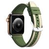 Ремешок для часов силиконовый + кожаный ремешок для Apple Watch Band Ultra 44 мм 45 мм 41 40 мм 49 мужской спортивный ремень женский ремешок для iWatch Series 8 7 9