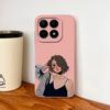 For Xiaomi 15T Pro Case For Xiaomi 17 Pro Max Cartoon Phone Back Cover Full Protection Soft Liquid Silicone Shockproof Bumper