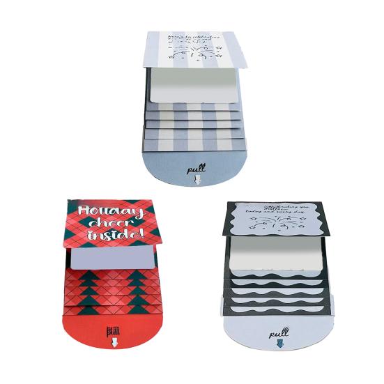 Книга-держатель для подарочных карт на Рождество Ручной работы Водопад Праздничный конверт для подарочных карт Буклет DIY Рождественские подарки Открытки с конвертами Подарок для семьи