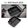 Для BYD SHARK 2025 2025 Бокс для хранения в подлокотнике/Подстаканник/Беспроводная зарядка Коврик против грязи Защитный коврик для интерьера против скольжения и пыленепроницаемый