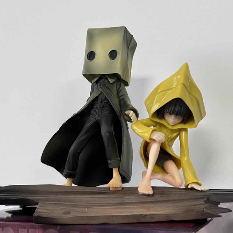 Мультяшные Фигурки Действия Six Mono из Little Nightmares II, Модель Игровой Сцены, Игрушки, Орнамент Шасси Персонажа, Коллекция, Хэллоуинские Подарки