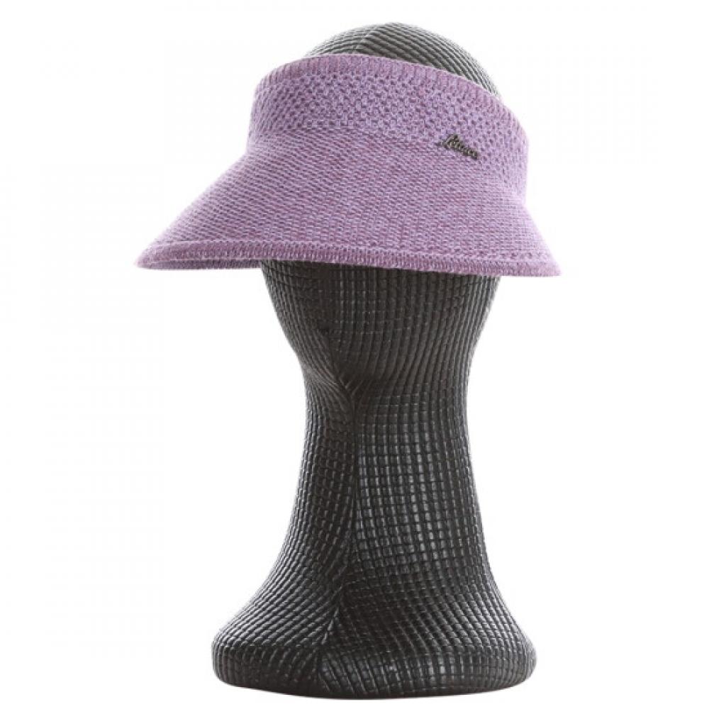 Shop Women Uv Protection Sun Cap Visor Velcro Km Wh 0735 Purple