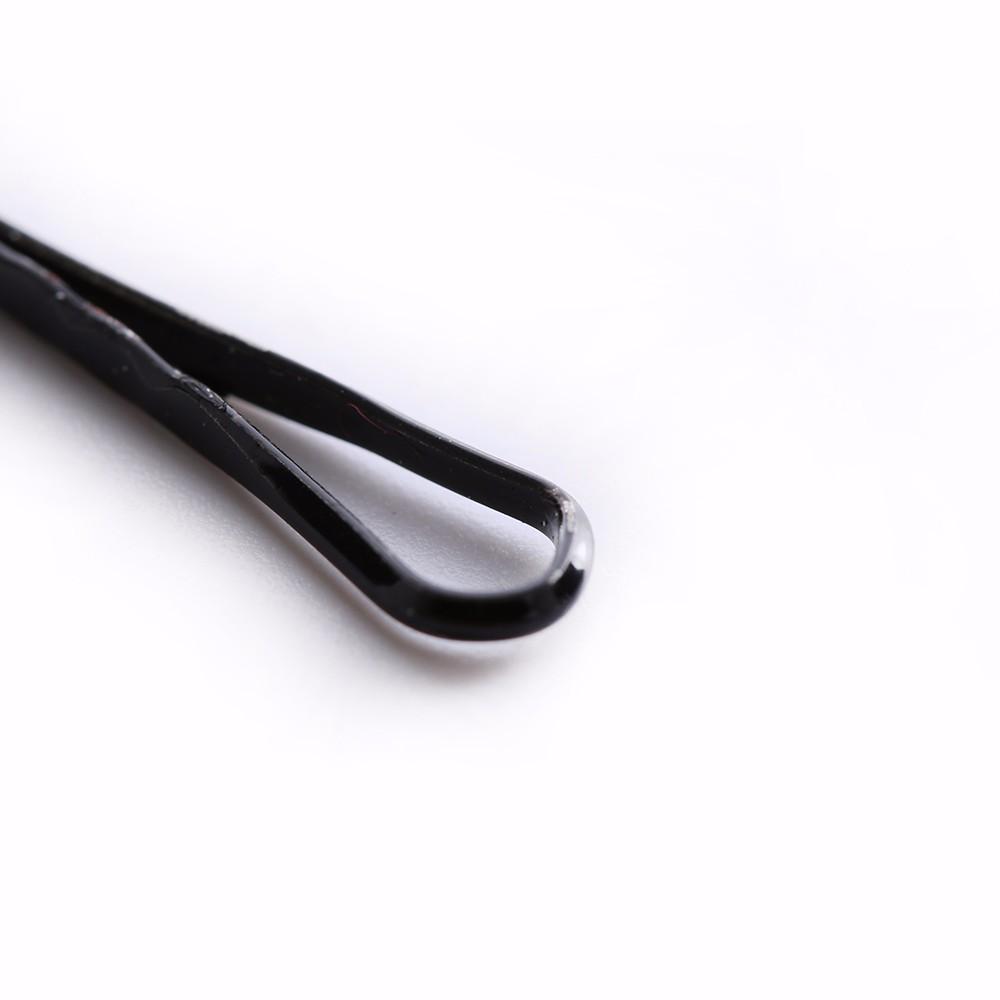 Набор металлических шпилек для волос в чёрном цвете 60шт