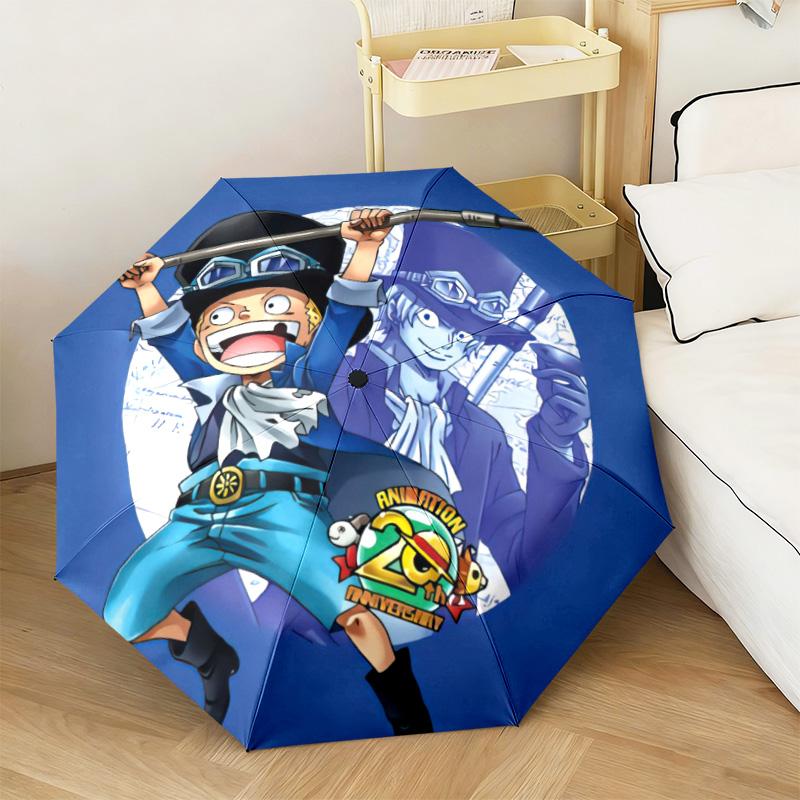 Милая Обезьянка D. Зонт с Луффи из японской манги ONE PIECE подходит для всех сезонов, включая домашние путешествия и активный отдых Y7