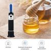 Yieryi Handheld 10-30% Water Honey Brix Refractometer for Honey Sugar Concentration ATC Honey Moisture Meter Beekeep Tester