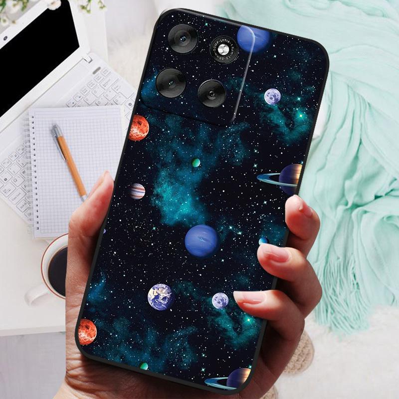 Для Motorola Moto G86 Чехол-бампер Лев Волк Силиконовый Мягкая Задняя Крышка Для Moto G56 G86Power Чехол Для Телефона Moto G56 Защитный Корпус