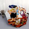 Flintstones Fashionable Automatic Opening/Closing Folding Umbrella. Portable and Foldable, Ideal for Gift, Travel, and Daily Use.