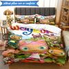 3PCS Waybuloo Adventures Bedding Set,Including 1pc Duvet Cover And 2pcs Pillowcases Perfect for Bedroom, Dormitory, Fan Christmas gift
