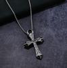 Мужское ожерелье Женское ожерелье хип-хоп Хип-хоп Титановое ожерелье Крест 410c20236502