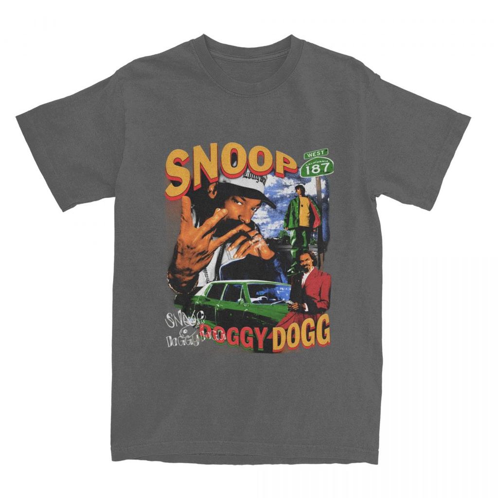Винтажная футболка Snoop Dogg Бутлег Для фаната Snoop Doggy s Ретро Рэп Хип-Хоп Одежда Модные Футболки Хлопковая Одежда