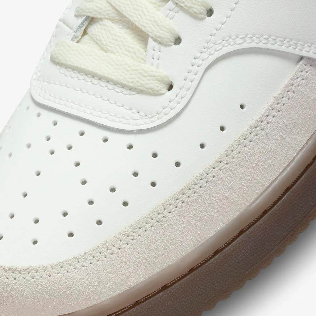 Nike Court Vision Low Allwood Размер Япония FQ8075-133, Белый/Светло-коричневый/Белый/Черный, 22.5см,