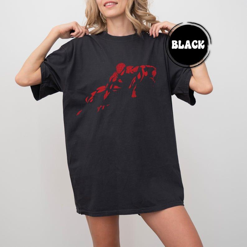 2026 Summer Hot Sale Vintage Spider Graphic Shirt Unisex Vintage Hip Hop Streetwear Top Y2K Gothic Cotton Oversized T-shirts